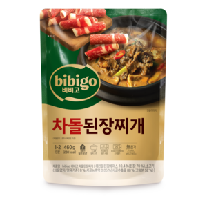 비비고 차돌된장찌개, 460g, 5개