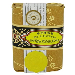 Bee & Flowe 솝, 75g, 1개, SANDAL WOOD SOAP