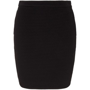 엠포리오아르마니 밴딩 웨이스트 텍스처 스커트