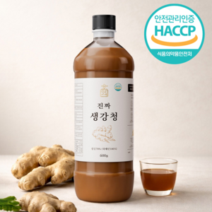 [물 한방울 섞지않은] 100% 국산 선비비책 진짜 생강청, 1개입, 600g, 1개