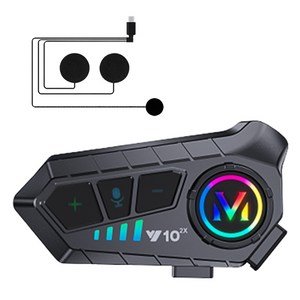 FDUCE 헬멧 블루투스 헤드셋 오토바이 헬멧용 이어폰 소프트 마이크