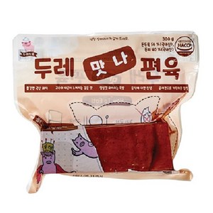 [두레식품]편육 300g 4팩 + 새우젓 4개