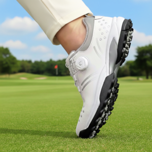 아놀드파마 남성 쿠션 다이얼 골프화 스파이크리스 골프 운동화 논슬립 미끄럼방지 필드용 연습용 골프신발 발편한 경량 쿠션 방수 남자 골프슈즈 스크린 라운딩 파크골프 겸용