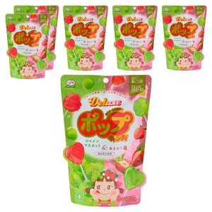 후지야 디럭스 팝 캔디 샤인머스캣 & 아마오우 딸기 5개입, 6개