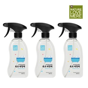 네이쳐러브메레 욕조 세정제, 400ml, 3개