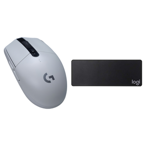 로지텍 무선마우스 + 마우스 장패드