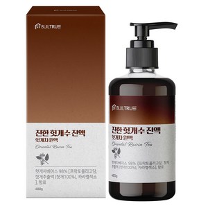 빌트루 진한 헛개수 진액 헛개차 원액, 480g, 1개