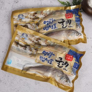 천년의빛 영광굴비 진공포장 국내산 30미 2.4kg (18-20cm)가정용 굴비 선물세트, 3미씩진공 19cm내외 2.4kg 30미