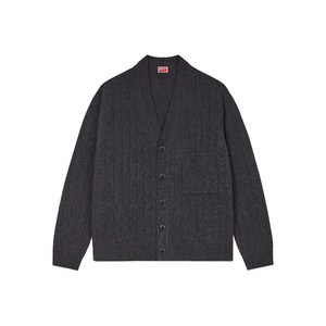 겐조 버튼 체스트 포켓 가디건, 그레이계열, Standard XL(KR 110)