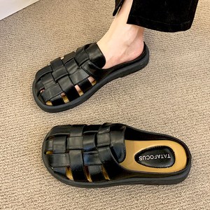 Moden Fashion 여성 발편한 사계절 샌들 뮬 슬리퍼