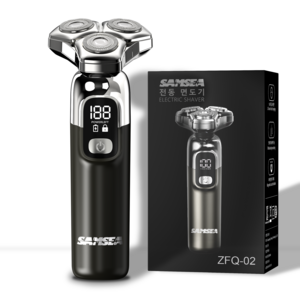 SAMSEA 자석 칼날 헤드 6방향 휴대용 2 in 1 8W 대출력 전기면도기