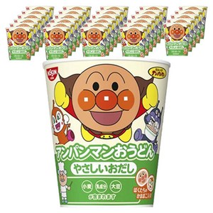 닛신 호빵맨 우동 부드러운 육수 32g, 32g, 30개