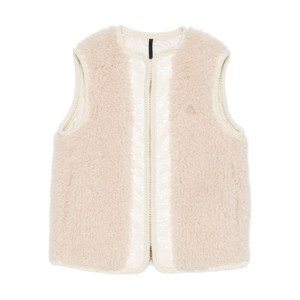 몽클레르 집업 민소매 재킷, 베이지계열, Numeric 1(KR 55)