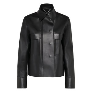 페라가모 레더 재킷