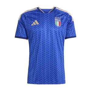 아디다스 이탈리아 홈 26 패턴 티셔츠, 블루계열, L(KR 105)