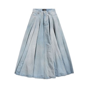 발렌시아가 프린지 디테일 맥시 스커트, 블루계열, France 38(KR 66)