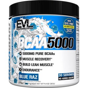 EVLUTIONNUTRITION BCAA 5000mg, 240g, 1개