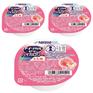 네슬레헬스사이언스 아이소카르 젤리 하이칼로리 후르티 복숭아 맛, 66g, 3개