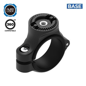 쿼드락 360 Base - Ba Clamp Medium(20/100) 스마트폰 거치대 QUADLOCK 360 베이스 - 바 클램프 미디엄(20/100), 1개