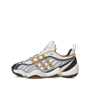 아디다스 인티미데이션 레이스업 스니커즈, US men 8.5(KR 265), 화이트계열+골드계열