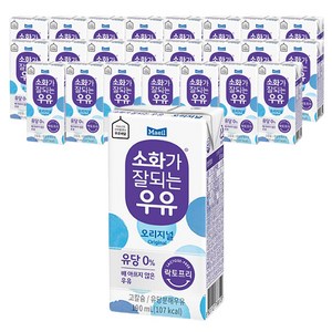 소화가잘되는우유 오리지널, 190ml, 24개