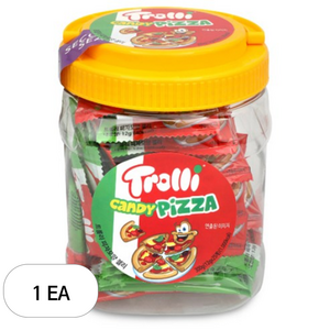 트롤리 피자모양젤리 25개입, 300g, 1개