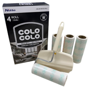 고로고로 프리미엄 테이프클리너 핸들 + 케이스 + 리필 4p 세트, 본체(190 x 7..., 1개