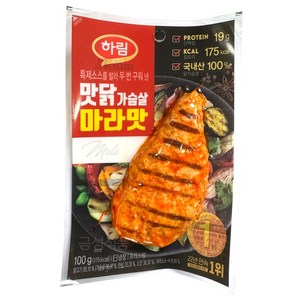 하림 닭가슴살 마라맛, 10개, 100g