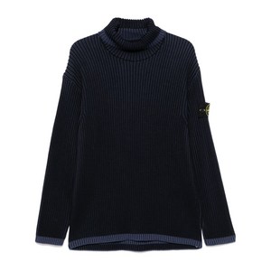 스톤 아일랜드 골지 스웨터, 블루계열, Standard M(KR 95)