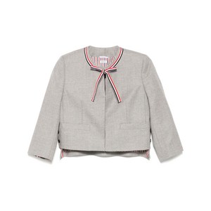 톰 브라운 플란넬 크롭 재킷