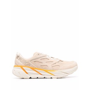 HOKA 클리프턴 레이스업 스니커즈, US men 9.5(KR 275), 베이지계열