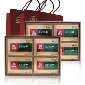 선물세트 정관장 6년근 홍삼진본 20포 2세트 (쇼핑백포함), 800ml, 2개