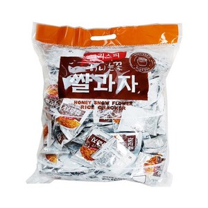 크리스피 허니 눈꽃 쌀과자, 600g, 1개