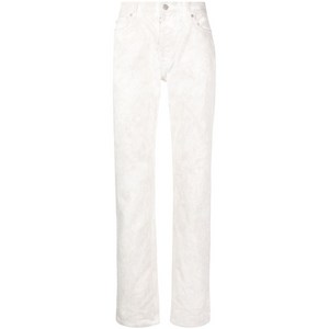 메종 마르지엘라 블리치 워싱 슬림 컷 진, 화이트계열+베이지계열, Waist (in) 28(KR 71)