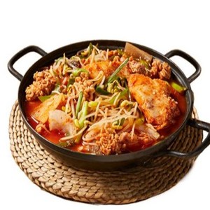 쿡솜씨 대구뽈탕 밀키트 대구탕 찐 북어육수 대구뽈 명태 곤이 매운탕 캠핑 데이트 홈파티, 750g, 1개