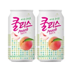 동원 마시는유산균 쿨피스 복숭아맛, 350ml, 24개