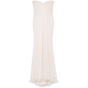 알렉산더맥퀸 드레이프 맥시 드레스