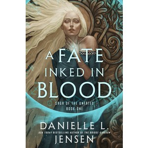 (영문도서) A Fate Inked in Blood: Book One of the Saga of the Unfated Hadcove, Del Rey Books, English, 9780593599839