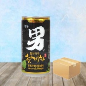 광동 힘찬하루 헛개차 180ml 60개 음료 미니캔