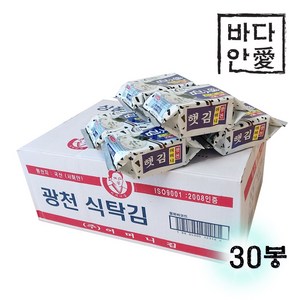 어머니김, 광천 어머니 식탁김 15g 30봉, 30개