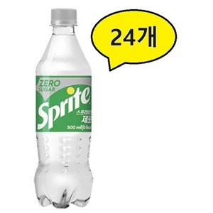 스프라이트 제로 사이다, 500ml, 24개