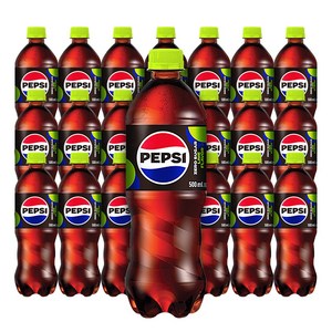 펩시 제로 슈거 라임향, 500ml, 20개