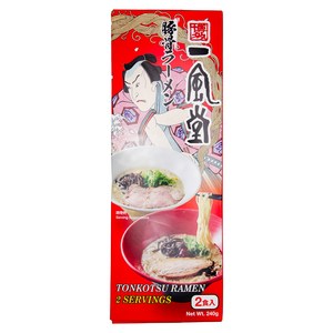 잇푸도 돈코츠 라멘 240g, 1개