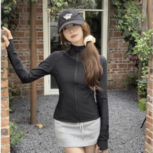 스멜모리 여성 포퍼먼스 메쉬 자외선차단 쿨링 집업 자켓