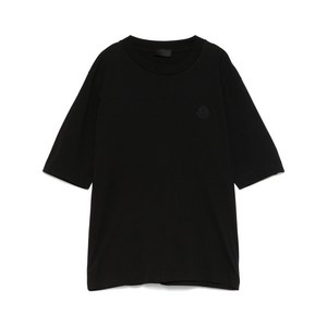 몽클레르 로고 패치 티셔츠, 블랙계열, Standard S(KR 55)