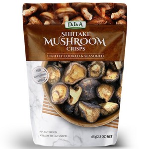디제이앤에이 표고버섯 크리스프, 65g, 1개