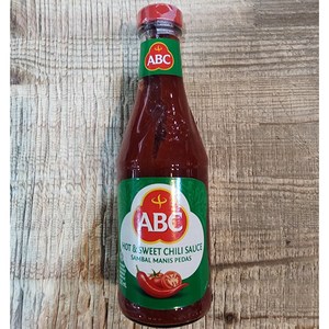 ABC HOT & SWEET CHILI SAUCE 핫앤스위트 칠리소스 woldfood, 1개, 335ml