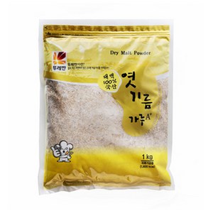 뚜레반 엿기름가루 국산100%, 1kg, 2개