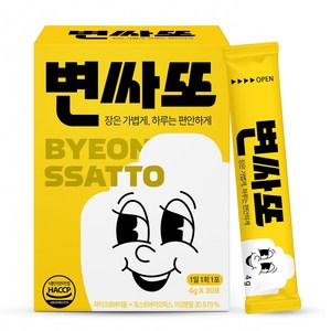 변사또 쾌변 미강 차전자피 식이섬유 변싸또, 120g, 1박스
