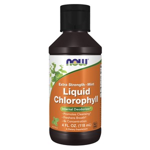 나우푸드 엑스트라 스트렝스 리퀴드 클로로필 민트 향